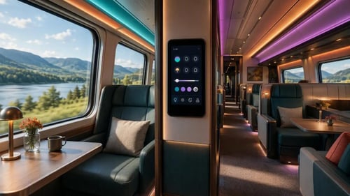 Oświetlenie nastrojowe Rail: Jedno wnętrze. Wiele atmosfer.